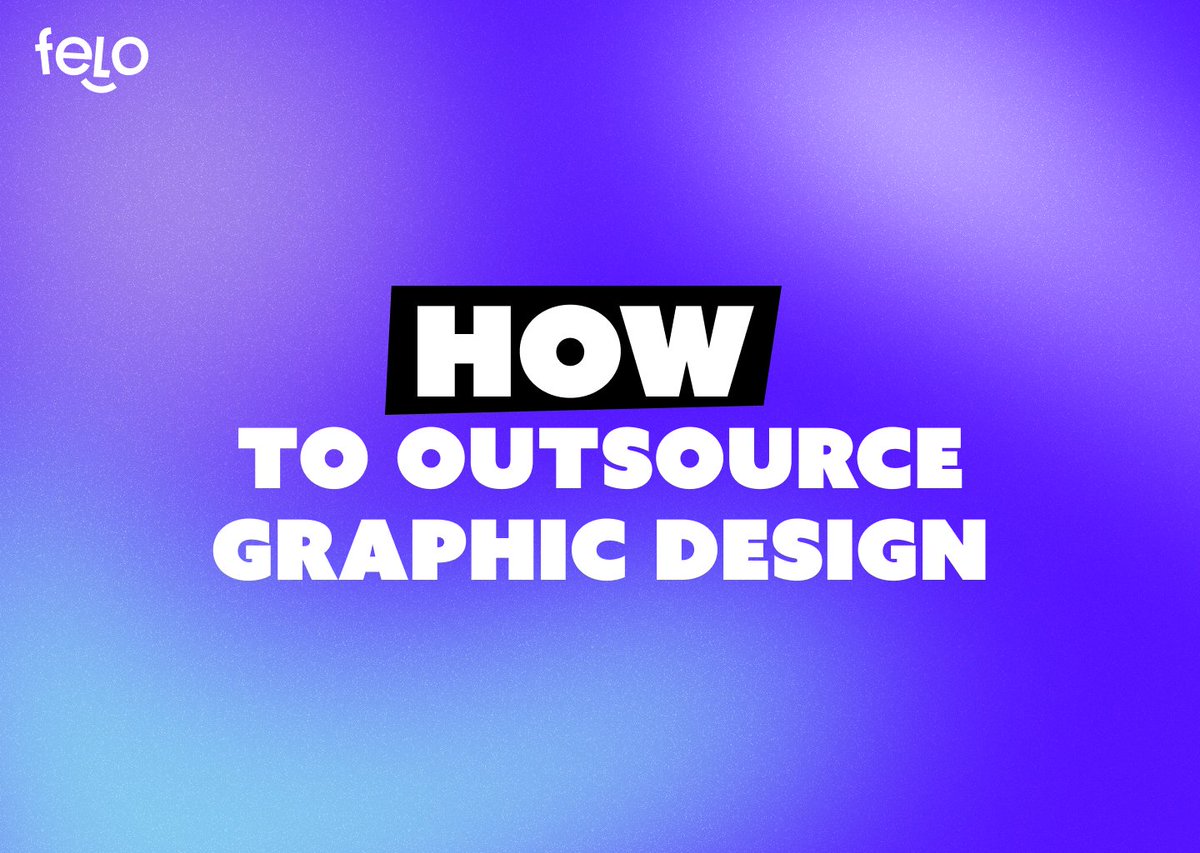 Felo_design's tweet photo. Businesses large or small can benefit from outsourcing graphic design, especially if you are looking to scale quickly📈 Want to outsource graphic design but don’t know where to start? Check out some of our top tips.

https://t.co/LWObgJQ3zz

#GraphicDesign #design https://t.co/h7Y86O0lxj