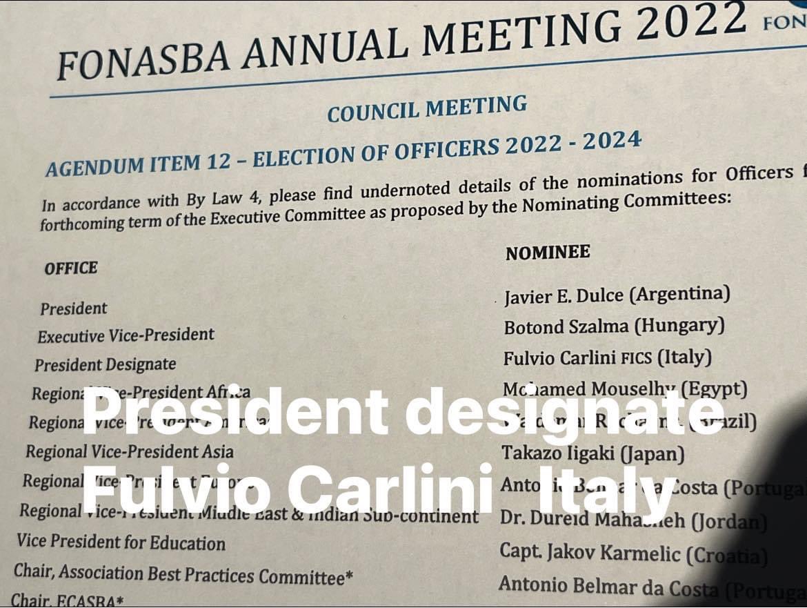 Fulvioglu's tweet image. Attenderò il 2024… e poi ci sarò io a rappresentare gli Shipbrokers e Shipagents nel mondo