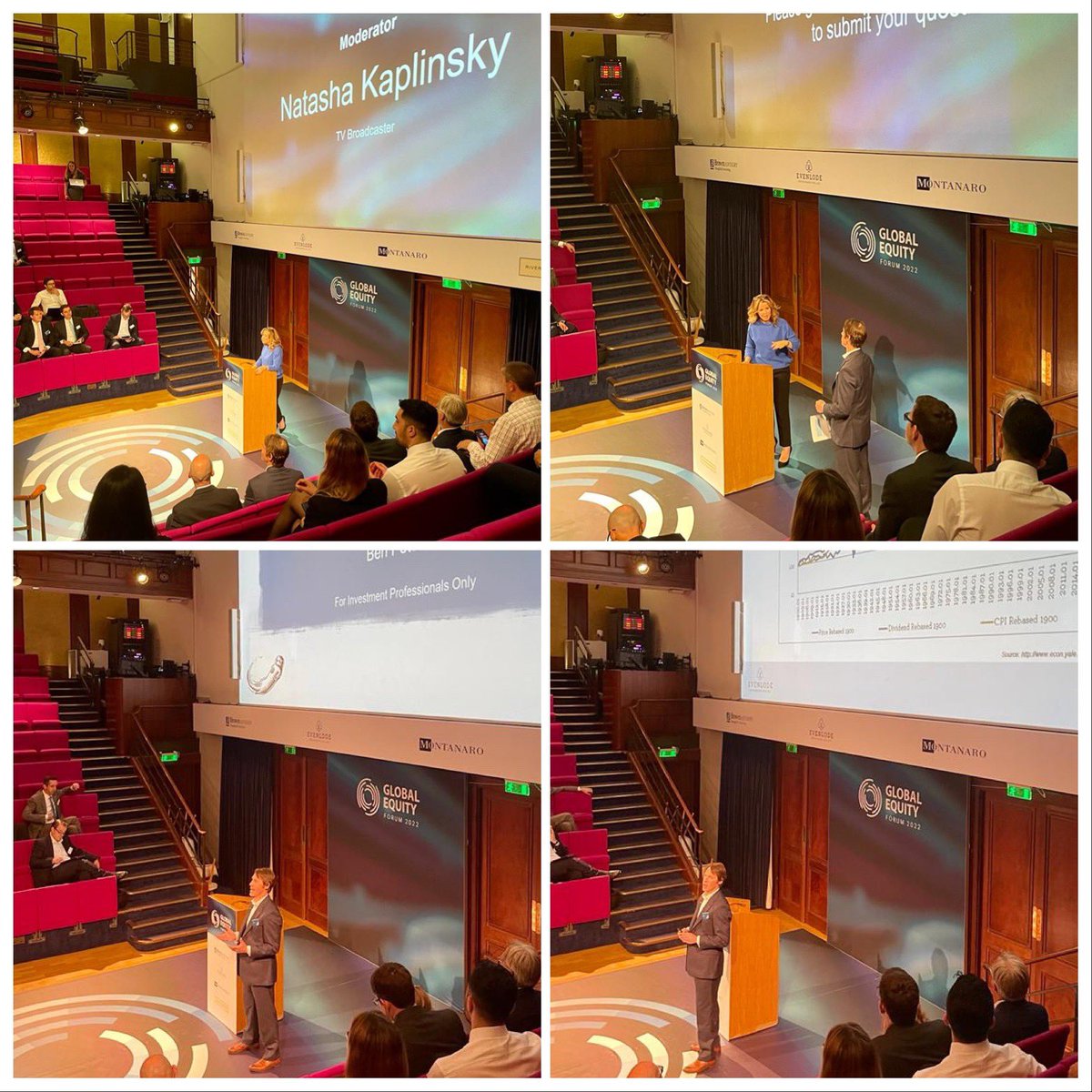 EvenlodeIM's tweet photo. On Wednesday, @evenlodeben spoke at the Global Equity Forum which was held Royal Institution. 

This involved a panel discussion which was moderated by TV anchor, Natasha Kaplinsky. 

Find out more here: https://t.co/p4B30fZx7u

Thanks to Bethan Rose for the 📸. https://t.co/ra5G8lyc7G