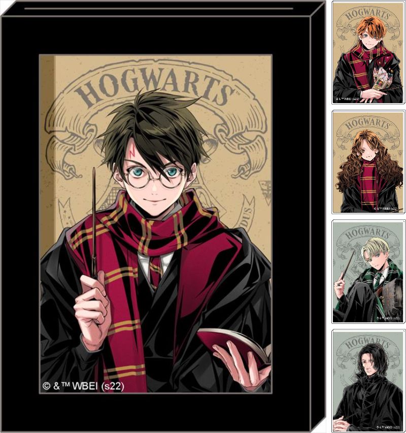 ハリー・ポッター アクリル＆フレーム マグネット セット 作画：さら