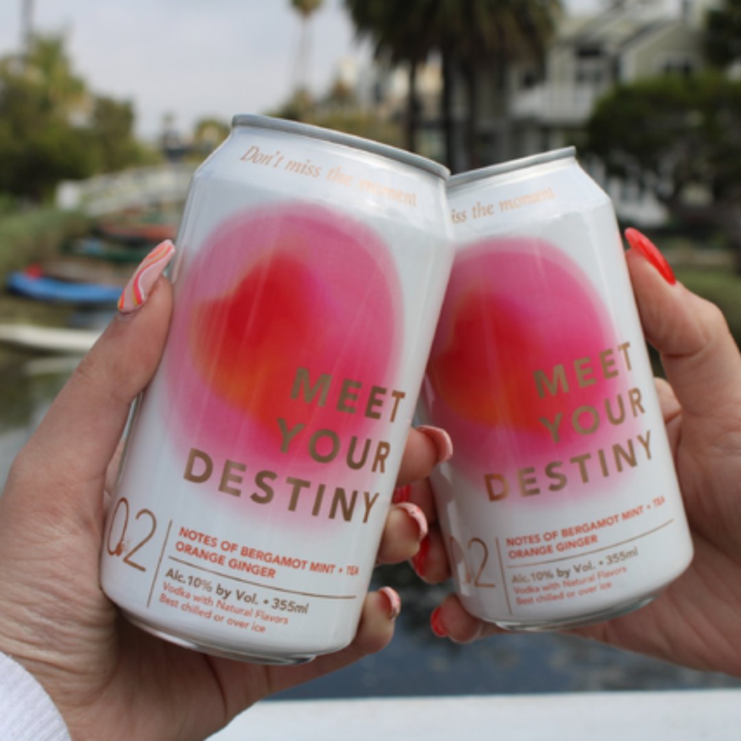 02Sips's tweet photo. Share a little Meet Your Destiny with someone you know - or someone you want to get to know better! Our cans are crafted specifically to be shared (2 servings per can) - and to help you make a connection. 🍹🍹 Check it out! https://t.co/Ebr2pzmB9M

#thirstythursday #drink https://t.co/iAKtfzMvRt