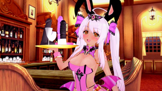 悪堕ちバニーのお店にはどうやったらいけますか?
(応壺先生、けだまとん先生の概念を再現してみました…感謝…!) https://t.co/gxDV4djYvV 