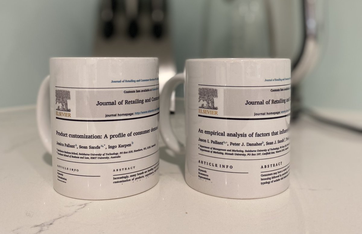 First-paper mugs! 

<a href="/DrPallant/">Dr Jessica Pallant</a> ordered us custom coffee mugs with screenshots of our first ever academic papers. How cool are these!?

I’m now planning to do these as a gift for my PhD students as they get their first pubs. 

<a href="/AcademicChatter/">Academic Chatter™</a> #AcademicChatter <a href="/OpenAcademics/">OpenAcademics</a>