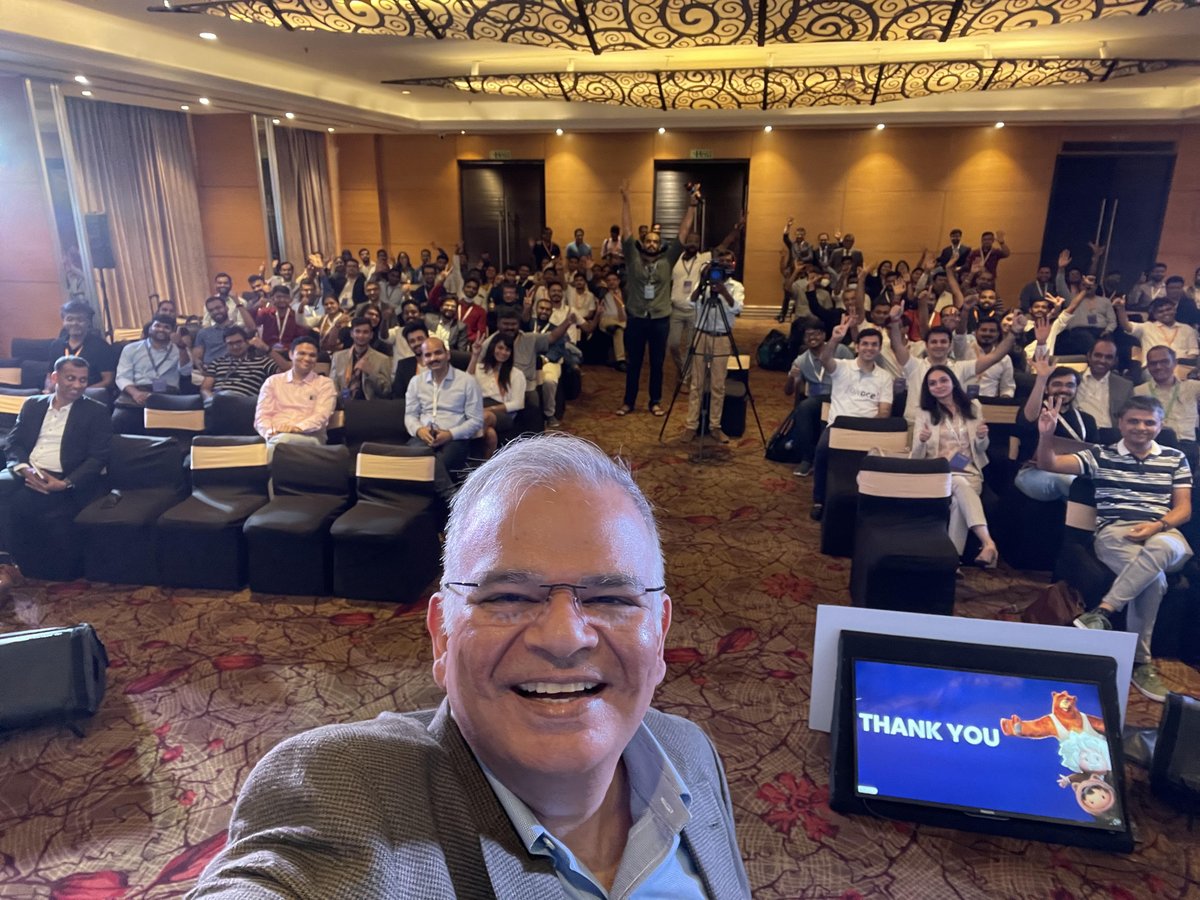 Humbled by the wonderful experience today during my Keynote at SaaS Insider’s India 2022 conference in Bangalore.  Great opportunity for everyone to meet Founders, Investors, Industry Leaders and SaaS Evangelists. 
#SalesforceStartupProgram #insider2022 @saasinsider <a href="/Roopa_KA/">Roopa</a>