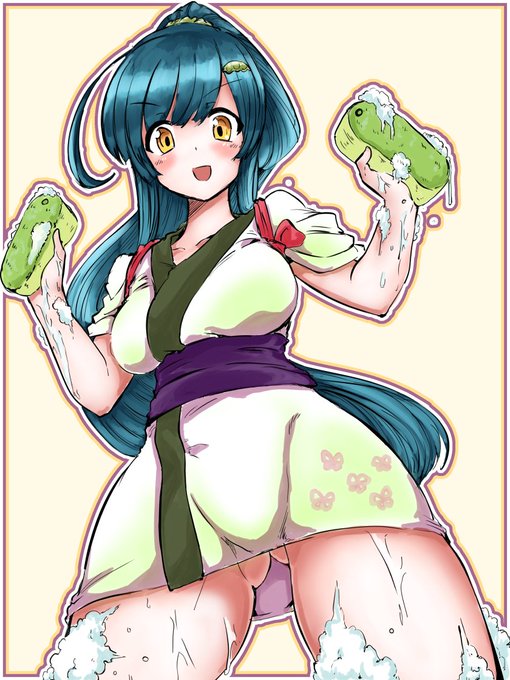 #ずんちゃんモチモチ木曜日
毎月26日は風呂の日!!そして今日は風呂カビ予防の日だとのことなのでお風呂を洗ってもらおうと思いました 