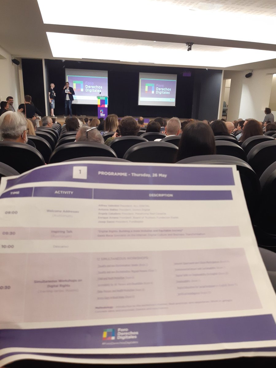 RedGuadalinfo: RT <a href="/AllDigitalEU/">All Digital</a>: We are today at #foroderechosdigitales  in <a href="/fundacionesplai/">Fundación Esplai</a> in Barcelona to hear about how #digitalrights can build a more inclusive and equitable society. #digitalskills are a must for all European people.