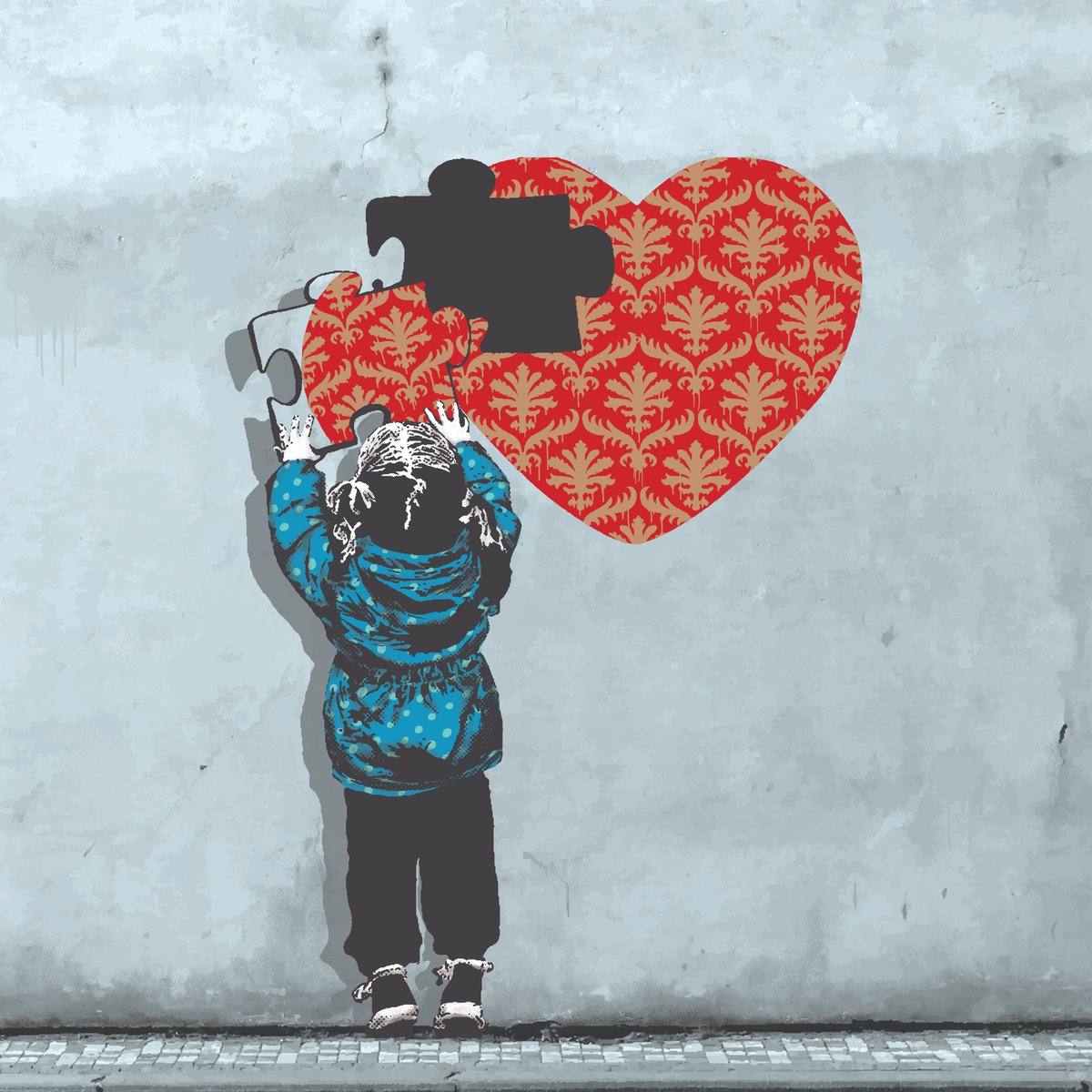 Keulmaille_art's tweet photo. I want to thank iHeart, @fansofiheart, @OlaVee and @niftygateway for giving us the opportunity to collect a #StreetArt legend on the Blockchain. Was able to pick up this 1/1 #nft called "The Missing Piece - Damask"  😍🫂 https://t.co/AtwDQgXQWy