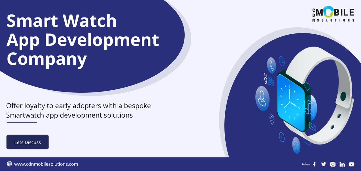 cdnmobilesoln's tweet photo. Early adopters generally seek the most recent innovation in addition to they are very faithful to the brands and items they consume. Conquering them can be essential for your long-term strategies. https://t.co/j91HaoG6m2
#smartwatch #wearabletech #wearabletechnology #cdnmobile https://t.co/y1BqCNxnZI