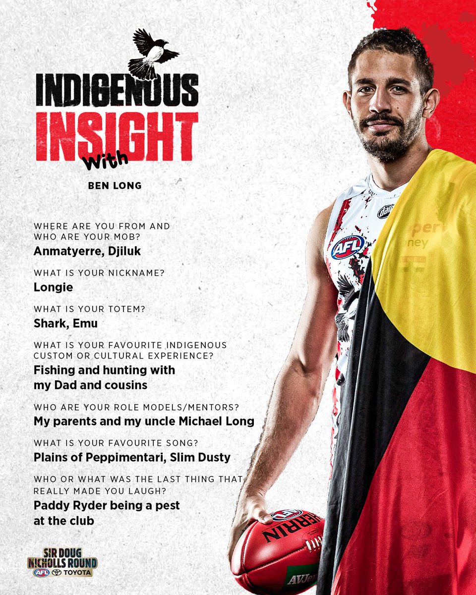 A famous football name, but a legacy only just beginning.

Find out more about Ben Long as part of Sir Doug Nicholls Round.

#AFLDeadly