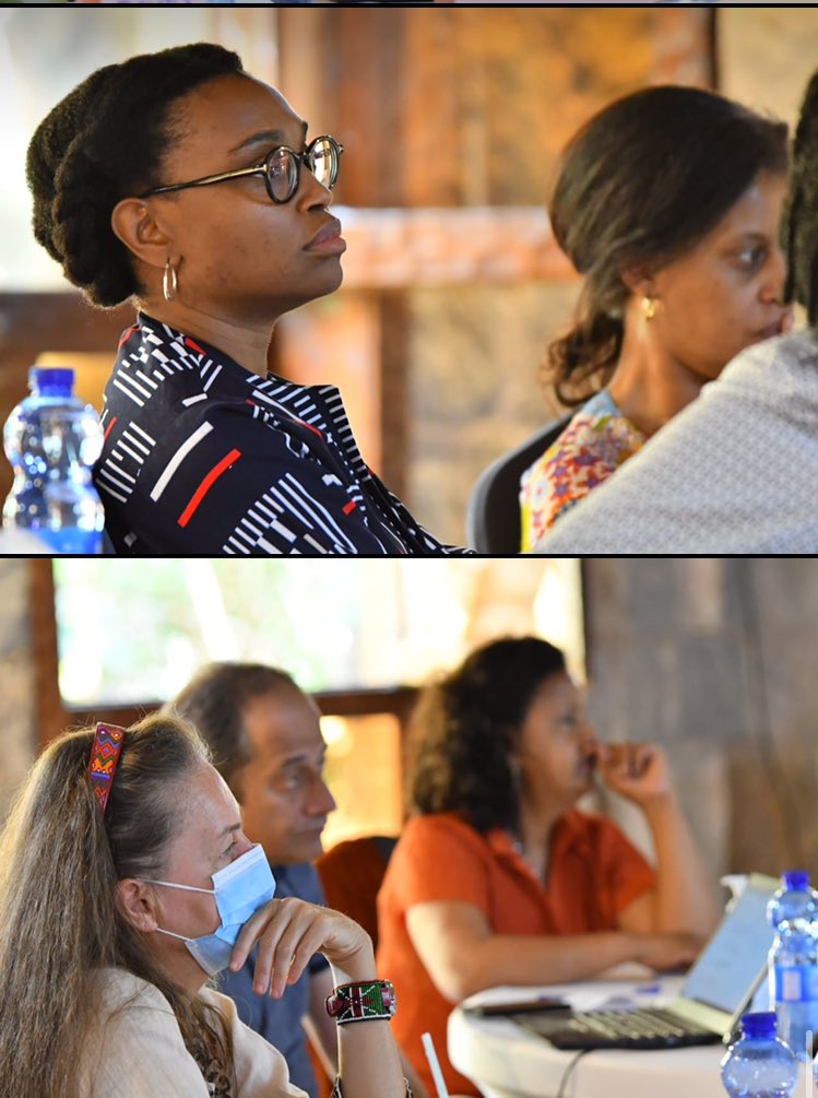 ECA_OFFICIAL's tweet photo. Staff serving in @ECA_OFFICIAL ‘s #StrategicPlanning, Oversight &amp; Results Division hold a 3 day retreat in Debre Zeit #Ethiopia - building a more cohesive team to advance  strategic &amp; impactful delivery of ECA’s support to its member states.

#reflections #visioning #Ideas2Action https://t.co/5qIil3mbwg