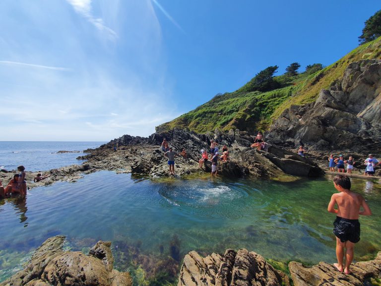 Chapel Pool in the village of Polperro, Cornwall  is one of the nature’s own swimming pools. This is a lovely place to relax or cool down after a coastal walk.

rjontour.com/chapel-pool/ #holidays #travelblogger