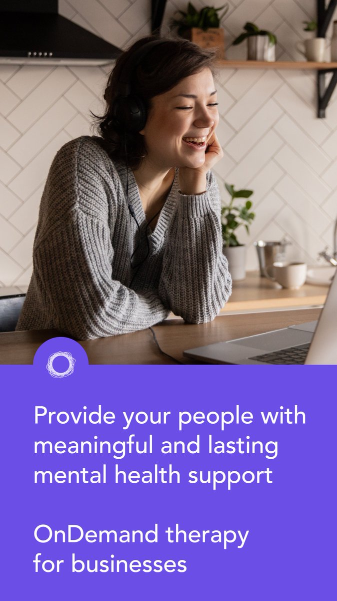 Lumo_Health's tweet photo. My Therapy Assistant is the UK’s first clinically backed &amp; data driven #therapy platform for #businesses.

Designed by leading clinical #psychologists to provide easy, cost-effective access to the highest quality care available.

Boost an existing #PMI or #EAP – at no extra cost https://t.co/DMXO5Wd5NO