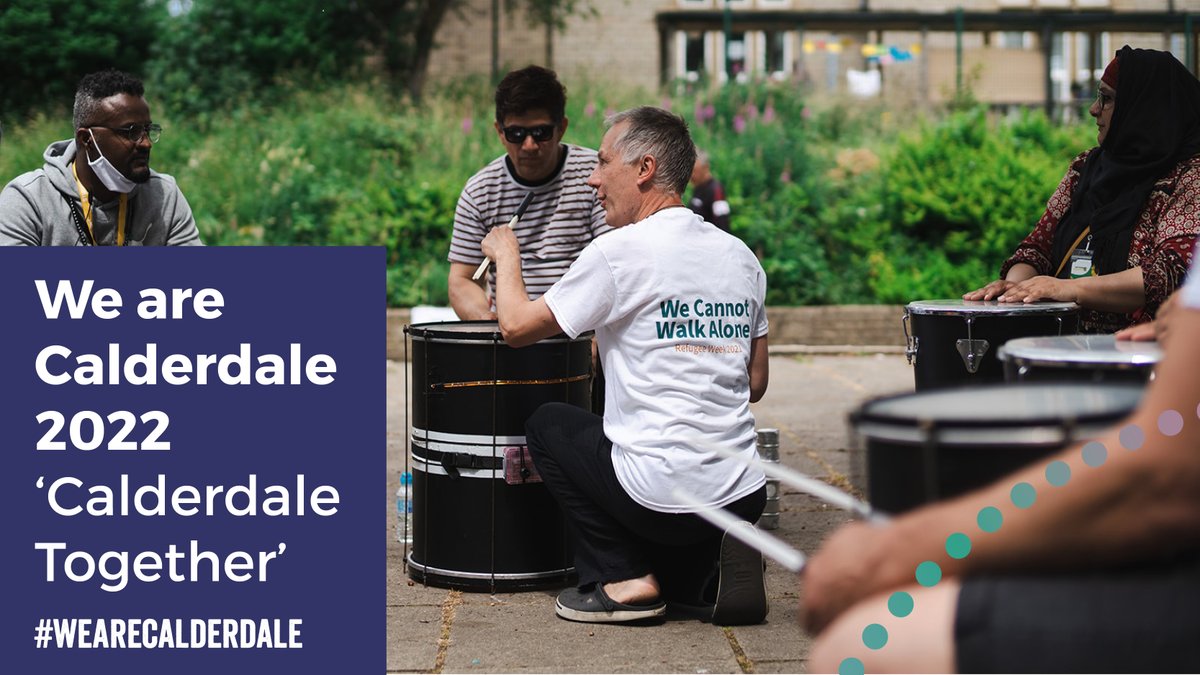 Calderdale's tweet photo. TODAY is our #WeAreCalderdale event. This year we are focussing on ‘Calderdale Together’ – together we are stronger and more resilient #Vision2024. You can watch the event LIVE online from 9.30am: https://t.co/SSWT209Jih https://t.co/Gu2E8hIhCF https://t.co/EZTUTFtgsc