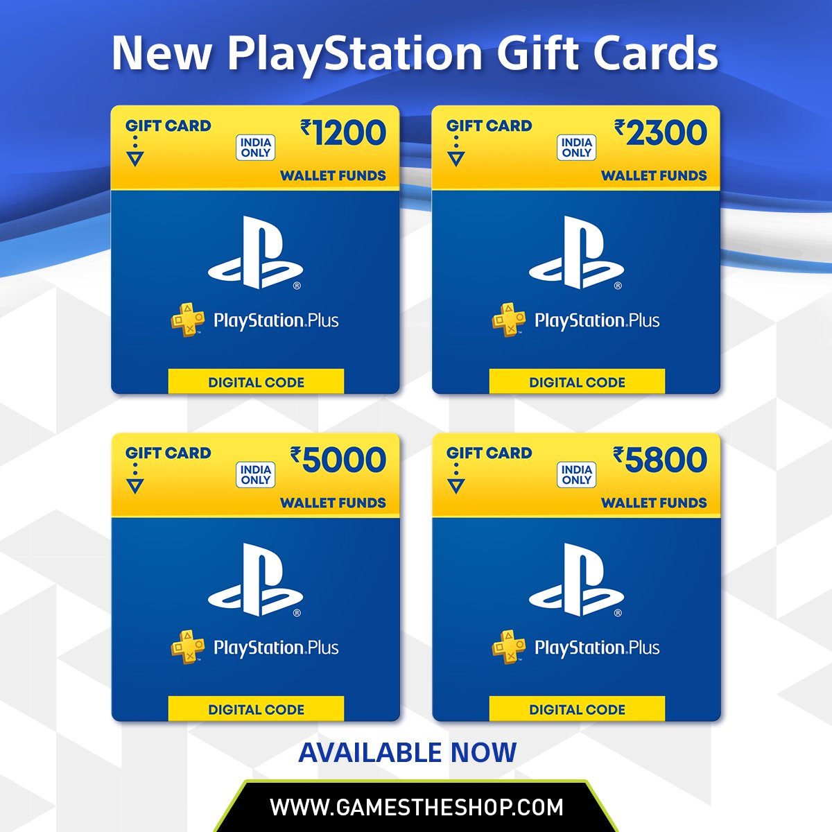 PSN Cards: Gift Card Codes (Immediate Email Delivery)