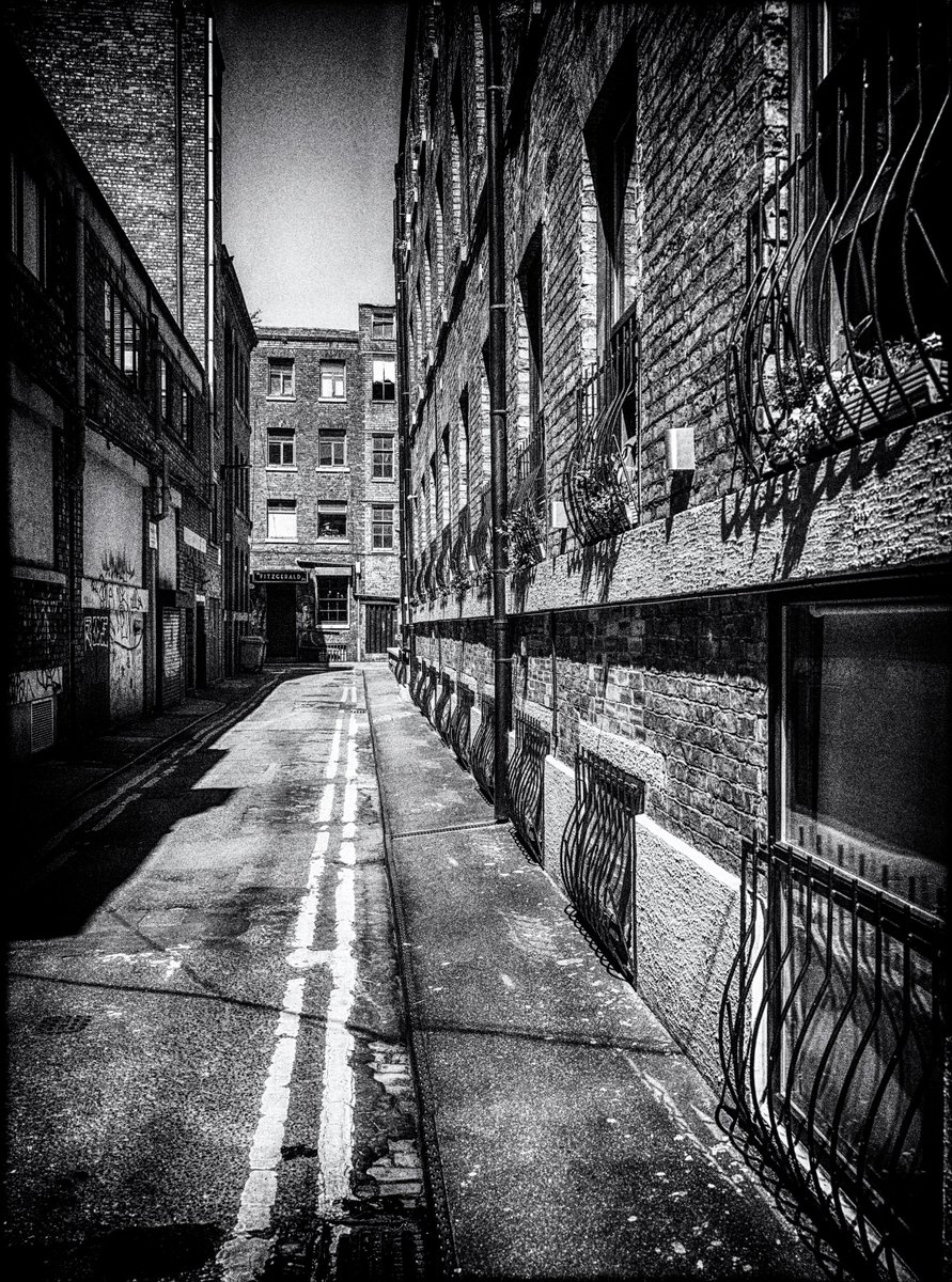 Good morning - Manchester alleyway.  Hasselblad H3D.