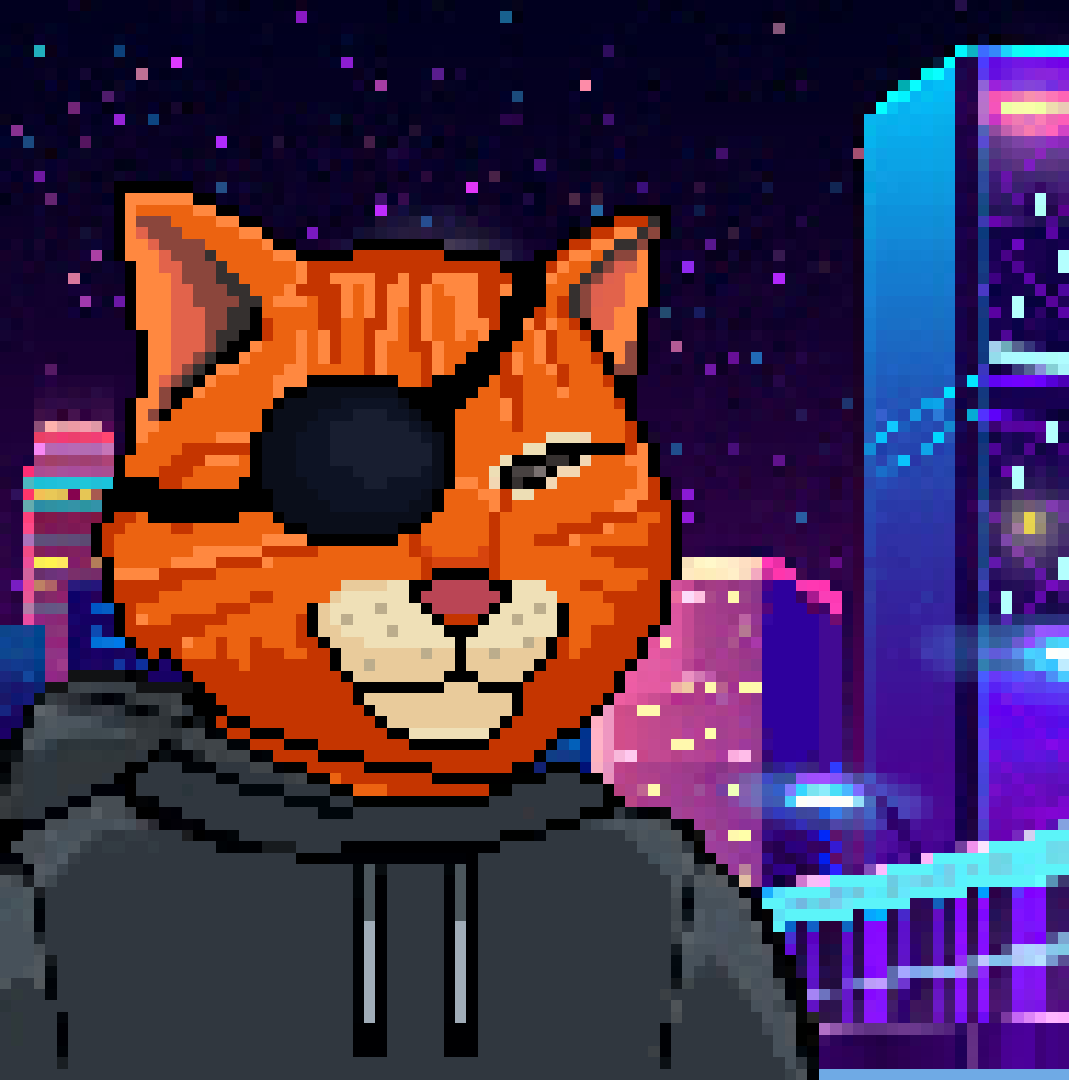 KeltOleg's tweet photo. Yakuza cat!
How do you like this character?
You can also see my portfolio (pinned in profile)

#pixelart #nftcollection #collection #cryptoart #pixelart #solananft #nfts #cryptonft  #nftnews #opensea #nft #nftart #nftartist #nfts #nftcollector #nftcommunity #cryptoart https://t.co/F95Ve31Aip