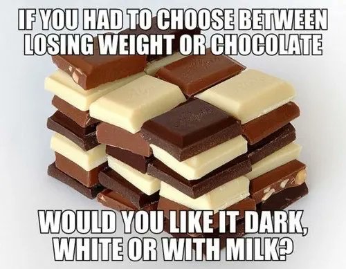 We thought this would resonate with a lot of people 😂 So which is it? Milk, Dark or White chocolate? 🍫

#mochachocolateshop #mochachocshop #mochachocolatier #chocolatememe #chocolatelove #chocolateislife #handmadechocolate #milkchocolate #darkchocolate #whitechocolate