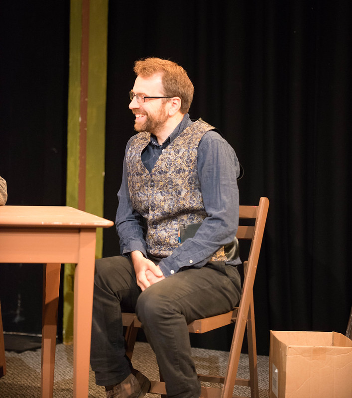 🎭 THURSDAY EVENING 🎭

Mr Nutley is looking very happy...I think he must have read our <a href="/LichfieldCity/">CityLifeLichfield</a> review! bit.ly/3MS2HQz
Why not give it a read...then cancel all other plans and head down to the Lichfield Garrick this evening for "a perfect evening's entertainment".