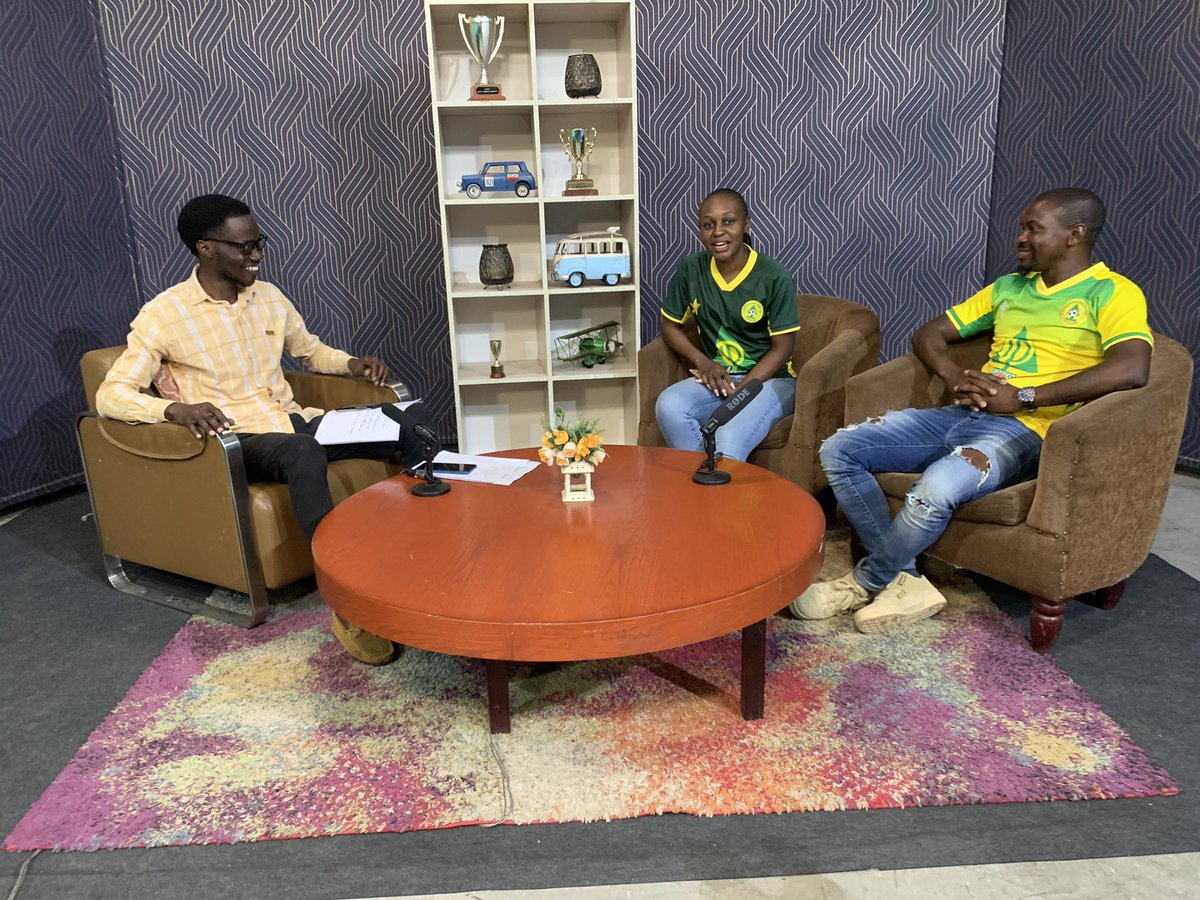 FoleMalembe's tweet photo. Another interesting conversation with #AskMuvi this morning
A big Thank you @keithmmweemba and the Muvi TV team for hosting us.
#FoleMalembe https://t.co/PBxRFBJnFX