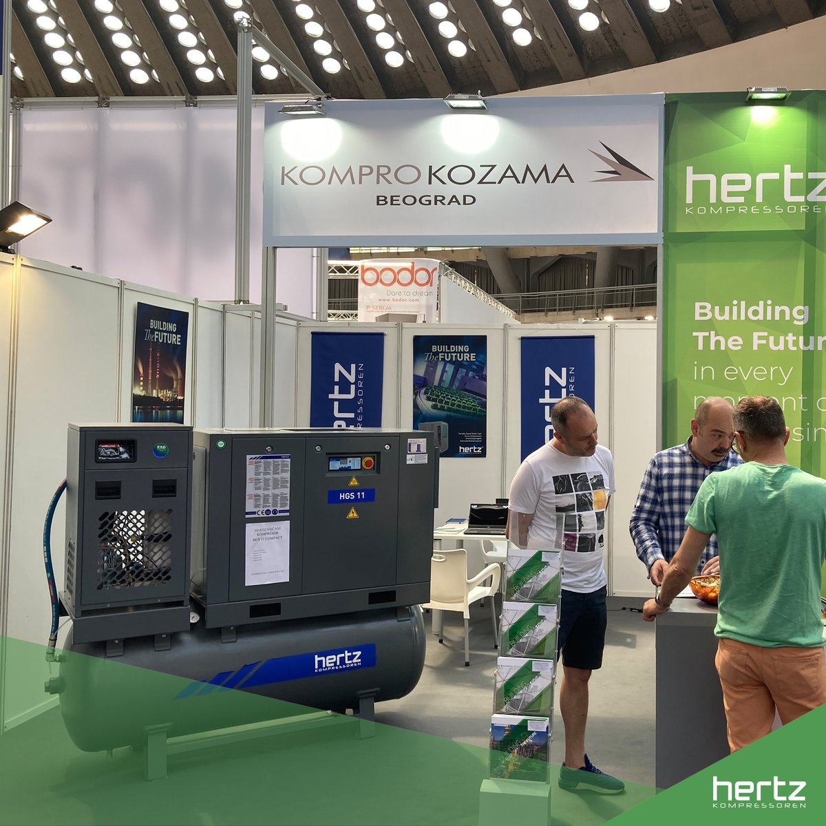 Visit us at International Fair of Technology And Technical Achievements
Stand: 1115 | Hall 1
24-27 May 2022
Belgrade, Serbia

#exhibition #sajamtehnike #belgrade #serbia #hertzkompressoren #compressedair