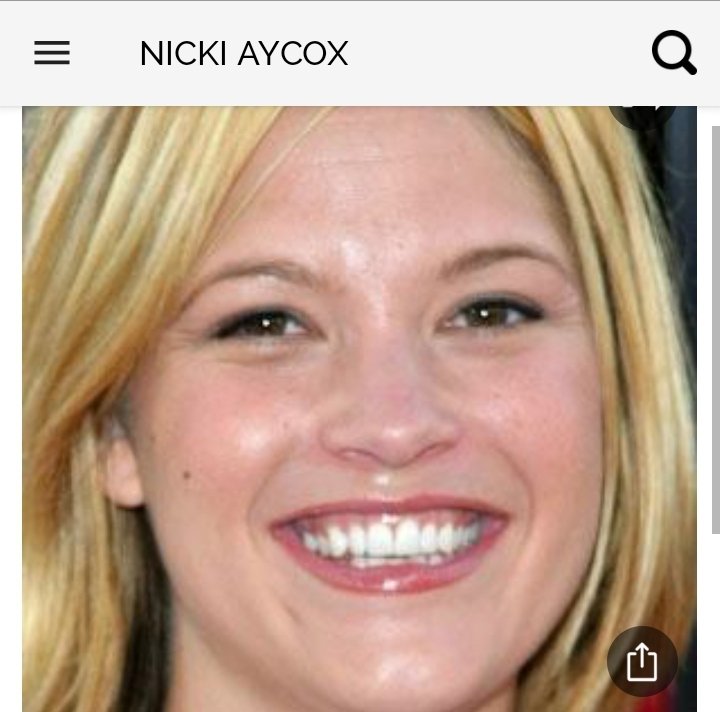 Happy birthday to this great actress.  Happy birthday to Nicki Aycox 