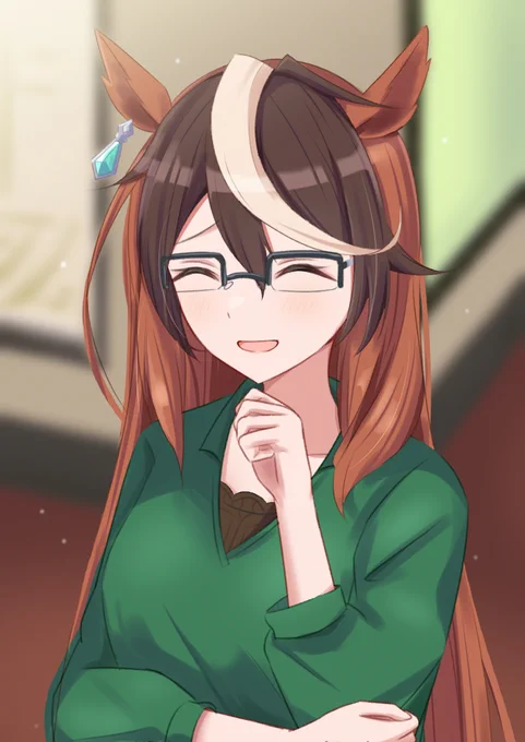 カイチョーと映画館
#ウマ娘 #シンボリルドルフ 