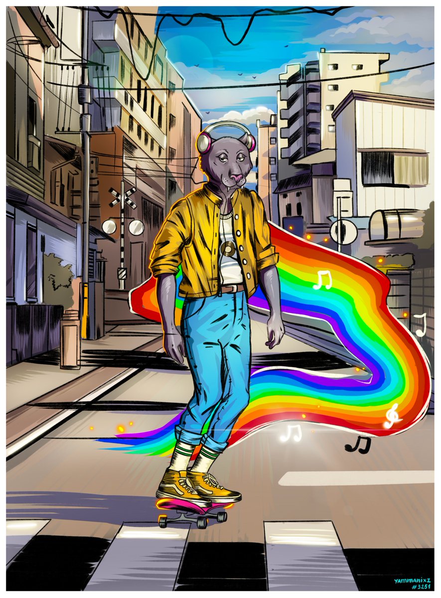 My fan art for @HelloPantha <3