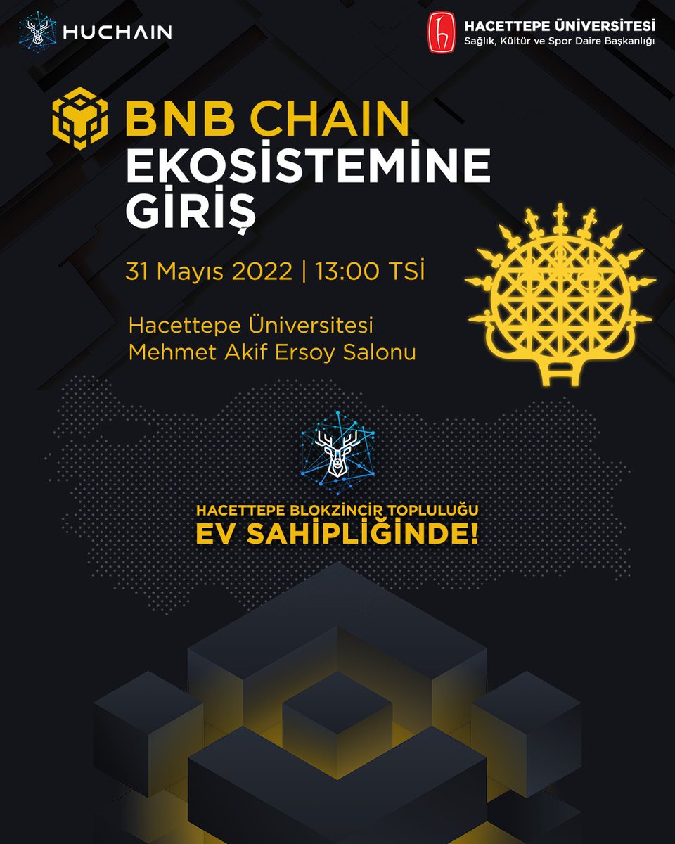 huchain_'s tweet photo. 🔗 Blokzincir dünyasının lider ağlarından BNB Chain ile buluşmaya hazır mısınız? https://t.co/9sbUpndqdi
