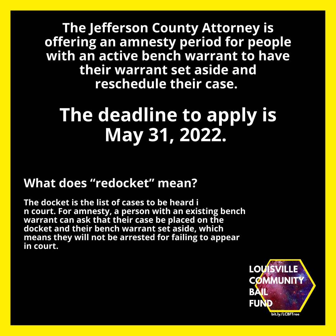 Louisville Community Bail Fund tweet media