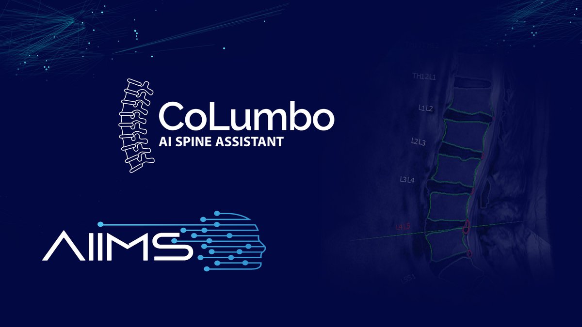 We are very pleased to announce a collaboration between SSHC and AIIMS (Artificial Intelligence and Innovative Medical Solutions) for the distribution of the CoLumbo software. 
Read more on:
bit.ly/3wIYQy8