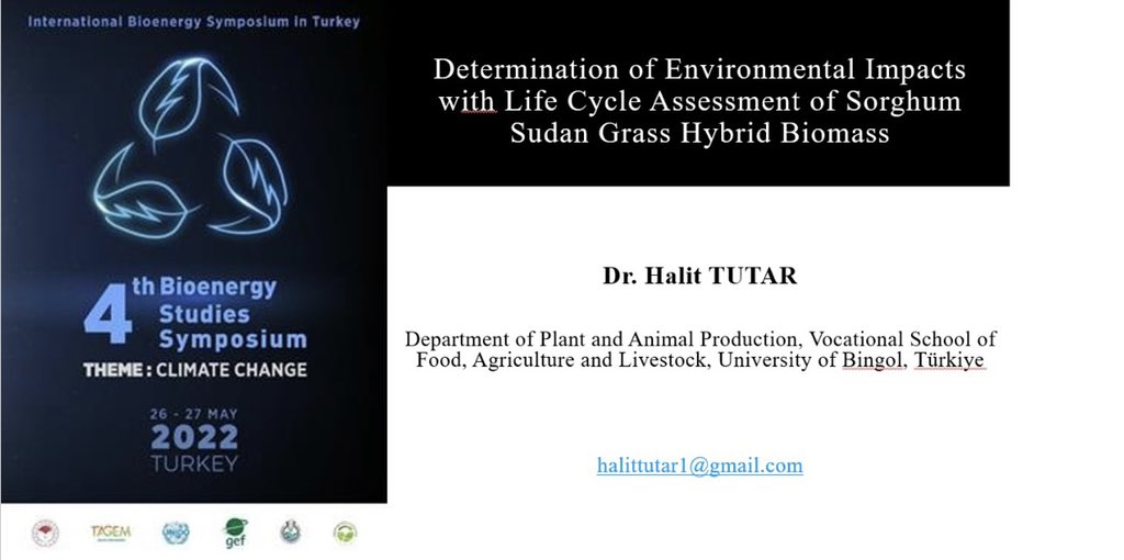 @TAGEM_ANKARA ve UNIDO tarafından yürütülen ‘Türkiye Ekonomisinin Yeşil Büyüme Yolunda Kalkınmasını Desteklemek Amacıyla Sürdürülebilir Biyokütle Kullanımı Projesi’ tarafından desteklenen ve <a href="/KaradenizTae/">Karadeniz Tarımsal Araştırma Enstitüsü</a> ev sahipliğinde gerçekleşen 4.Bioenergy Studies Symposium’dayız <a href="/BioenergyS/">Bioenergy Studies</a>