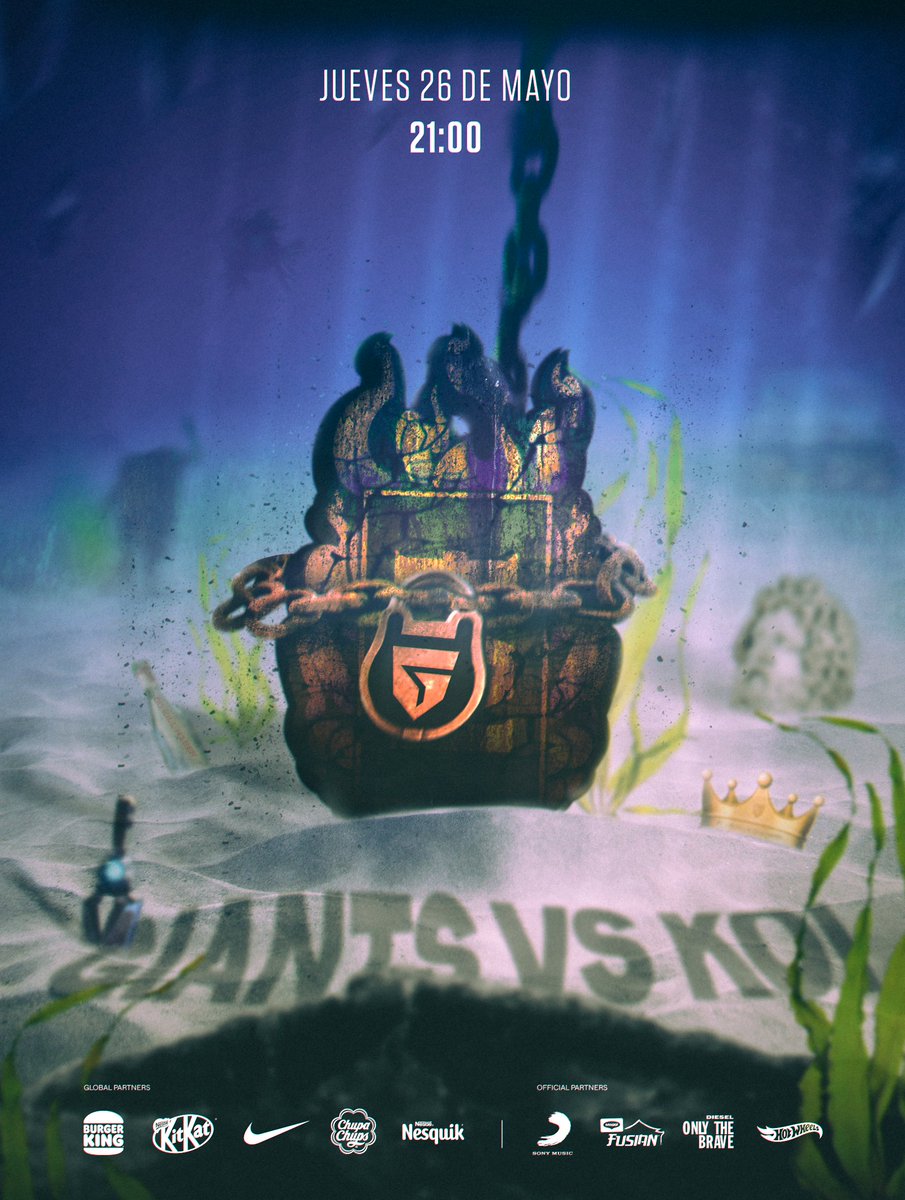 Ha llegado el momento de encerrar a la bestia.

Noche grande contra @KOI - 21:00

📺 vrlrising.lvp.global | #VALORANTRising MediaMarkt x Intel

 #WeAreGiants