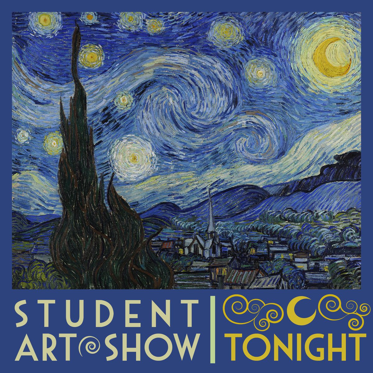 Fine arts night is tonight!! 6-7pm art show at John Glenn School 7pm spring concert at overbrook High School featuring 3rd &amp; 4th grade chorus and the John Glenn Student Band 🎨🌈🎼