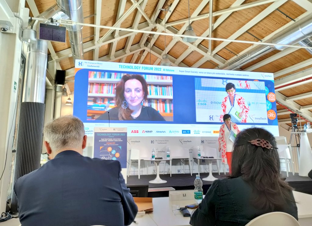 Ambrosetti_'s tweet image. Al #TechForum2022 e in occasione del #BioeconomyDay, interviene @prof_phoebe @AUEB @athenaRICinfo @SDSN_EU