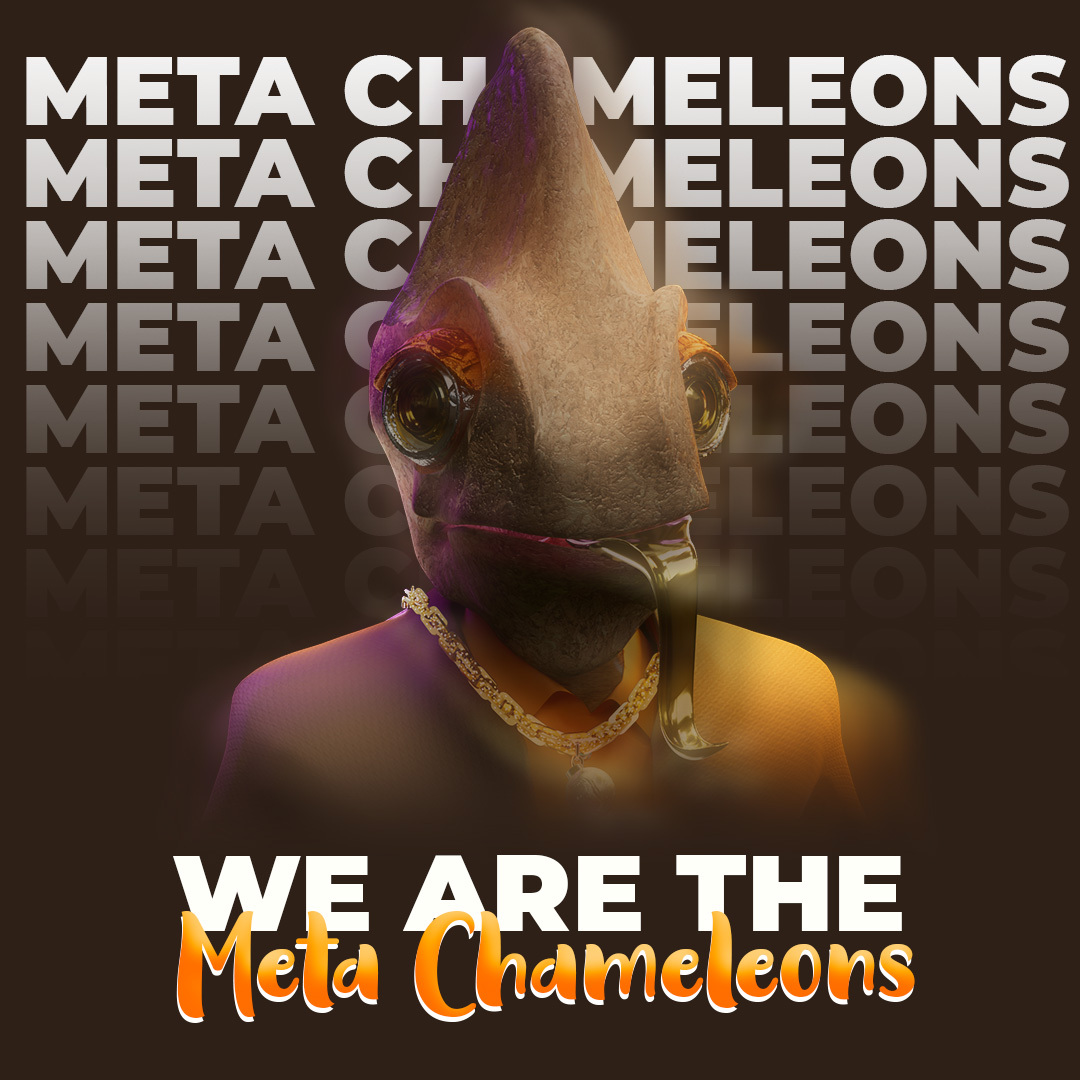 chameleon_meta's tweet photo. "The only chameleons you need in life are the Meta Chameleons." 🦎

#nft #nftcollector #nfts #nftcollectors #nftgiveaway #metachameleon #chameleonnft #nftgallery #nftartist #nftart #nftmarketplace #nftmagazine
#nftnews #nftcommunity #opensea https://t.co/TQ2RFJVPku