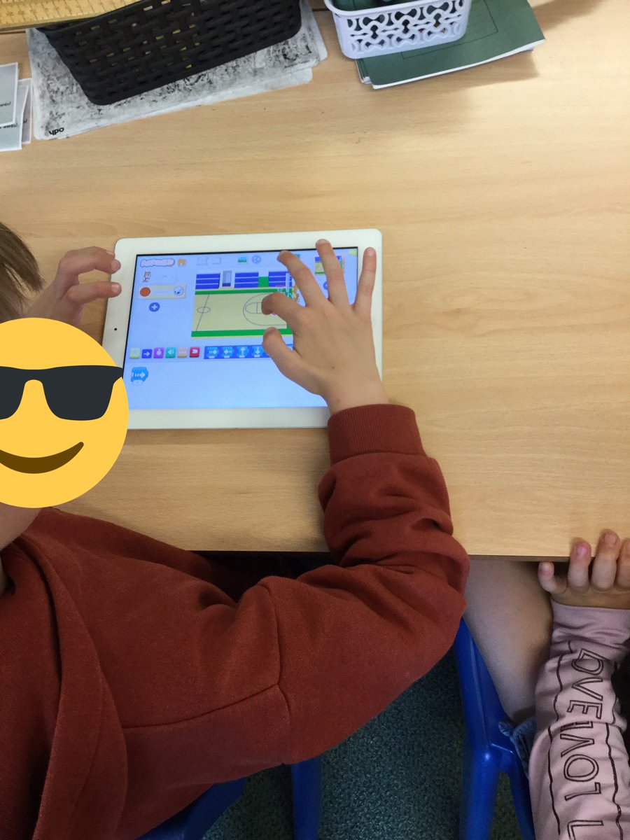 MD_Class3's tweet photo. @MD_Class3 are using Scratch Jr in our computing to program different characters to do various things! 😀 @MillDamSchool #MDComputing https://t.co/EfFELrUhdn