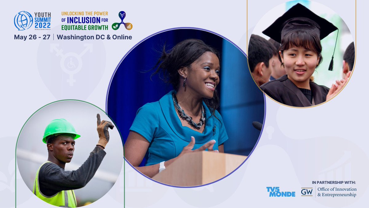 TheodoreKlouvas's tweet photo. #WBGYouthSummit 
Excited to virtually attend today as a Panelist at the World Bank Youth Summit 2022!

“Unlocking The Power of Inclusion for Equitable Growth”

How? I believe through 
#Socialinclusion 
#EnvironmentalInclusion 
#EconomicInclusion https://t.co/Nh9jyNZoEj