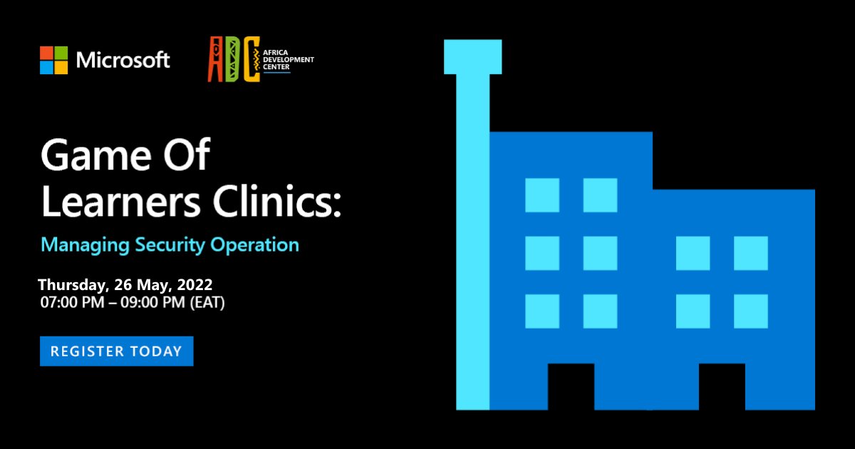 joylynn_kirui's tweet image. After publishing your software application, it’s crucial to always keep monitoring and improving its security. Learn how to do so at the latest #GoLClinics session:
#GoLCyberSec
aka.ms/GoLSecurityOpe…

@rodtrent