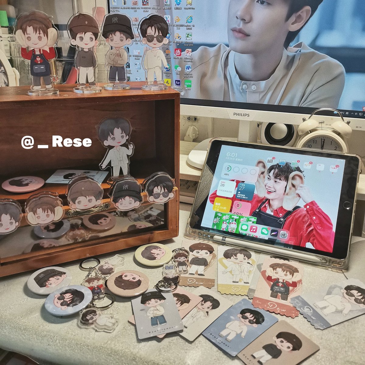 _Rese0827's tweet photo. 自己做的周边 是可爱的丢丢❤️
@dew_jsu @Dewjsu_club 
#dew_jsu #JsuAcademyartworks https://t.co/hm5CLE2BRQ