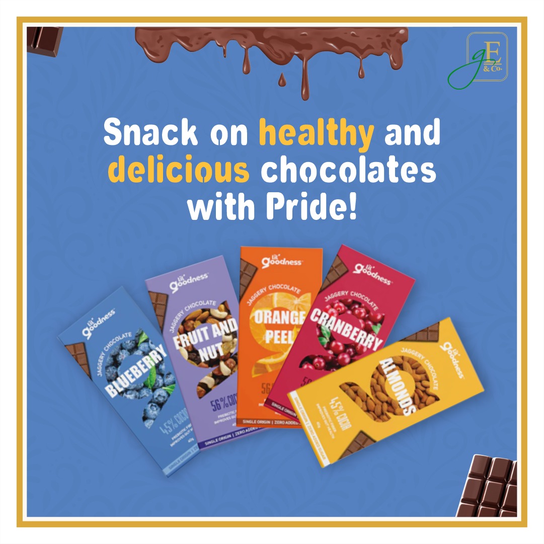 goodEatinco's tweet photo. This colorful gang is obsessed with gut-health. They are your partners for aiding you in digestion and helping you improve your gut!
https://t.co/EjhMbtIc08
#goodEatinco #Chocolate #ChocolateLovers #HealthyChocolates #Jaggery #HealthySnacks #Nutrition #Yummy #LilGoodness #TheALFS https://t.co/dskMH0UWGF