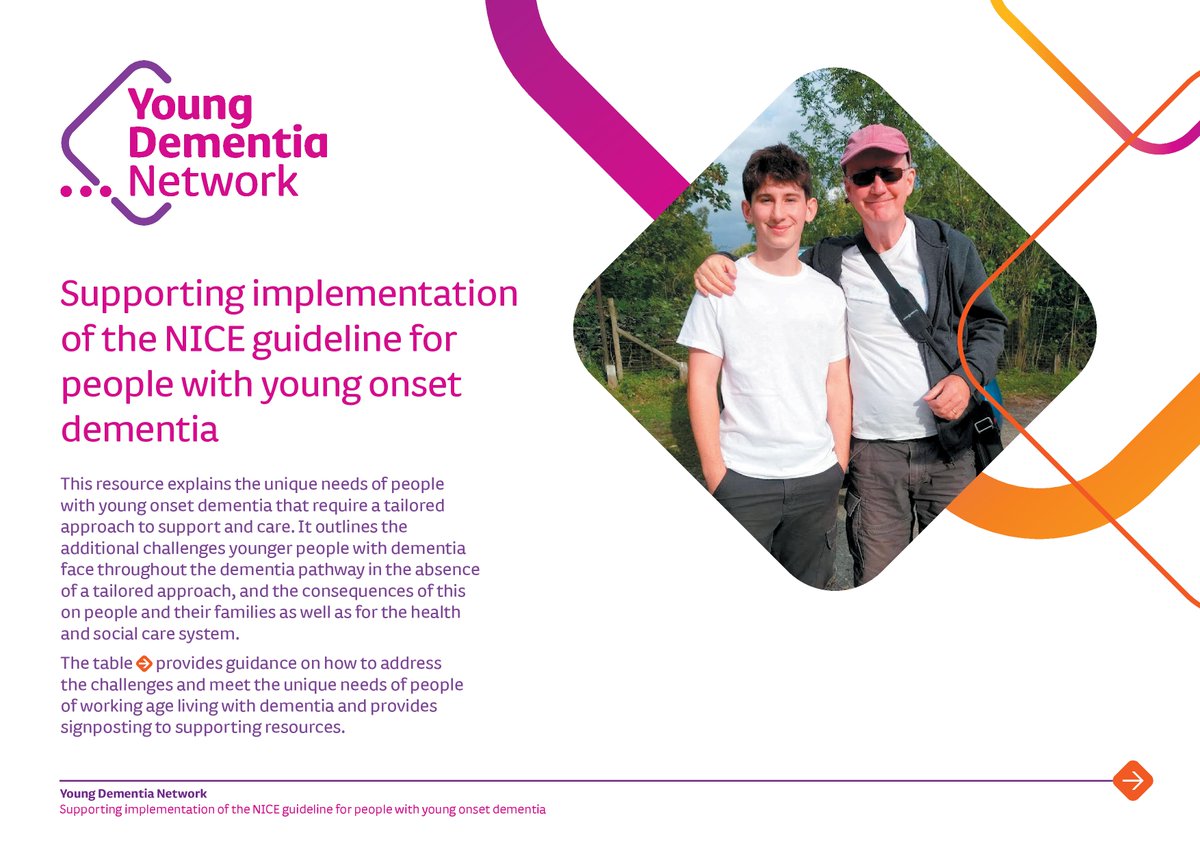 Young Dementia Network (@youngdemnetwork) on Twitter photo The <a href="/YoungDemNetwork/">Young Dementia Network</a> has collaborated to create a resource designed to support the NICE #dementia guidelines that sets out the tailored approach needed for younger people with dementia. Find out more or download a copy youngdementianetwork.org/resources/supp…
<a href="/alzheimerssoc/">Alzheimer's Society</a> <a href="/YPWD/">Younger People with Dementia CIO</a> <a href="/DementiaUK/">Dementia UK</a> The <a href="/YoungDemNetwork/">Young Dementia Network</a> has collaborated to create a resource designed to support the NICE #dementia guidelines that sets out the tailored approach needed for younger people with dementia. Find out more or download a copy youngdementianetwork.org/resources/supp…
<a href="/alzheimerssoc/">Alzheimer's Society</a> <a href="/YPWD/">Younger People with Dementia CIO</a> <a href="/DementiaUK/">Dementia UK</a>