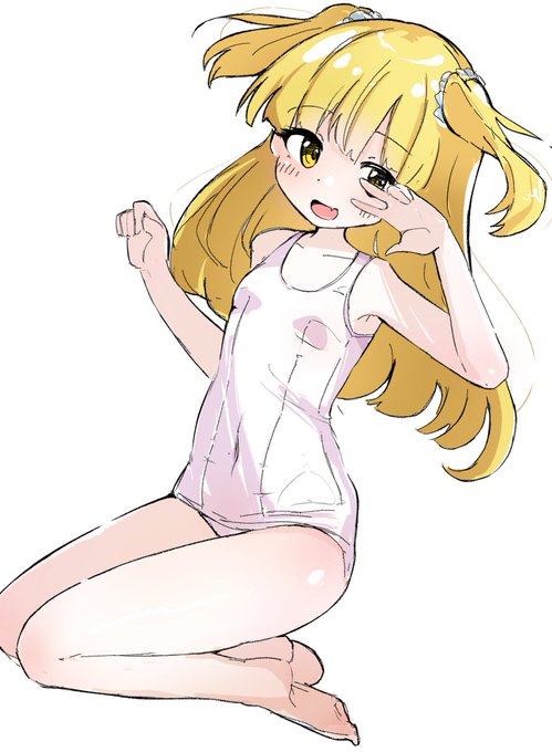 白スク莉嘉ちゃん 