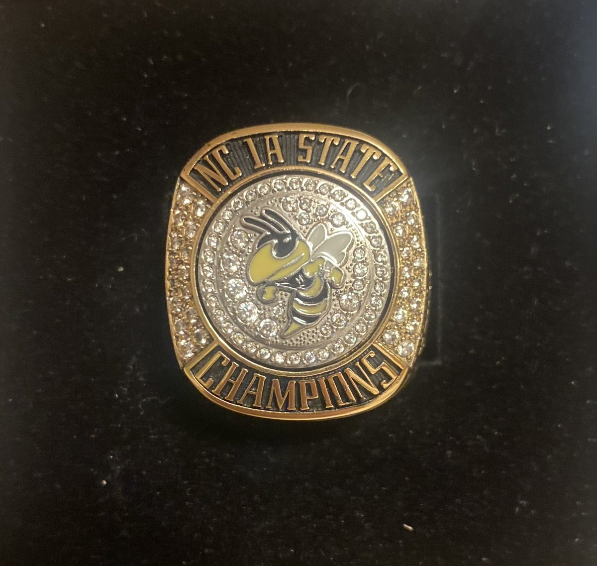 Champs together again last night at our banquet and ring ceremony! Such a special night with these young men and their families.