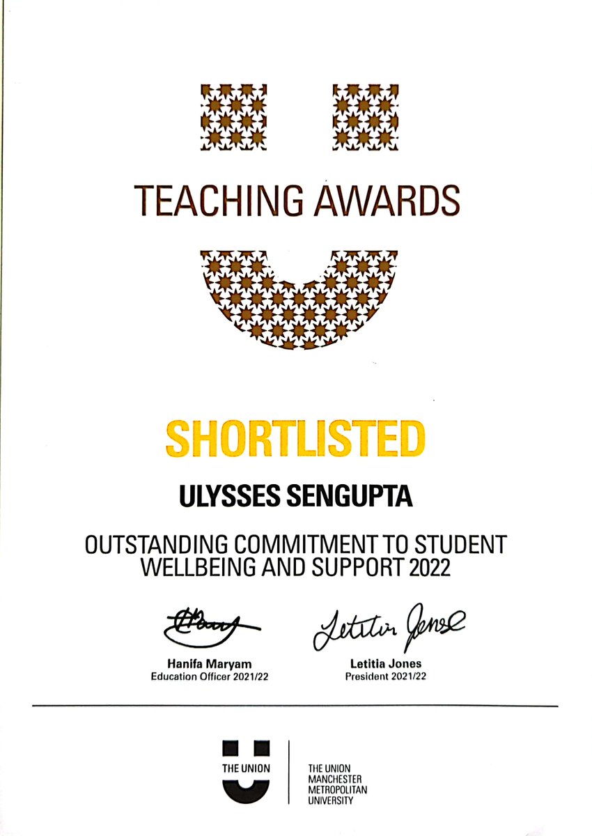 ulyssessengupta's tweet photo. Thanks to my masters students for the nomination (really is an 'us' @Mahmud_Tantoush @solomou_solon Bryony_Preston Alex_Macbeth Giuseppe_Miccoli Filippos_Filippidis) for 2 of 9 uni wide teaching awards this year :) @TheMSArch #complexurban #codeyourowntools #architectsthatcode https://t.co/5awFPDo1TI