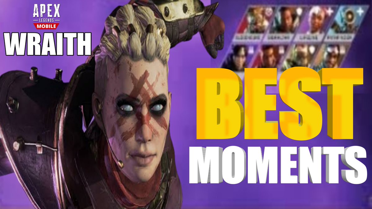 Codmrcpgaming's tweet photo. Wraith Best Moments in #apexlegendsmobile 
https://t.co/2zaOkKYJmb https://t.co/mMmC96i20R