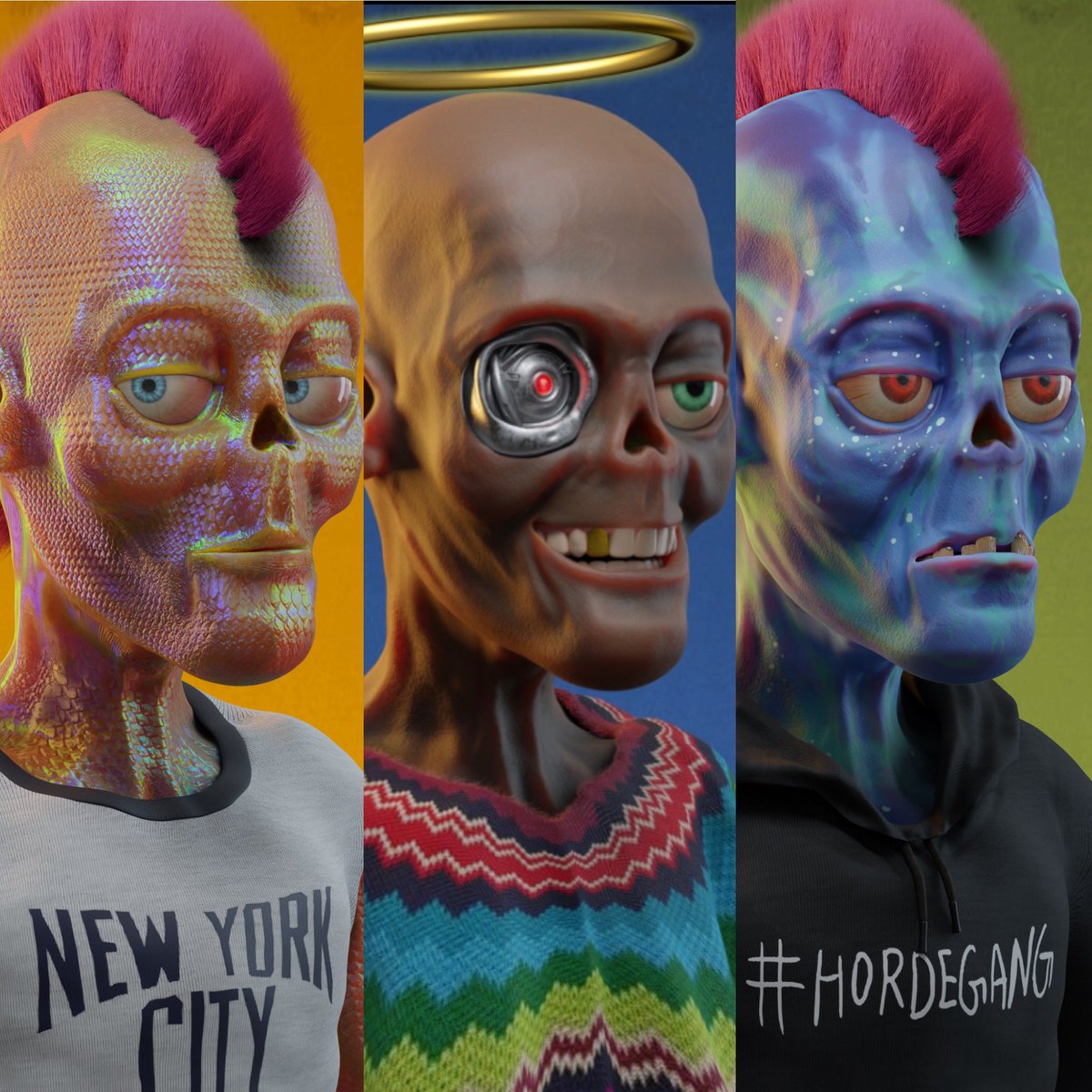 VohnJ43's tweet photo. When’s the last time you bought an #NFT for the art? Check out the dope 3D artwork from @ada_apocalypse 🔥
O yea, staking these for $APOC coming soon too!

Y’all know I can’t turn down an amazing Mohawk 😂

#CNFT #NFTartist #nftart #NFTCommunity #CNFTCommunity https://t.co/WmPE0UUnEf