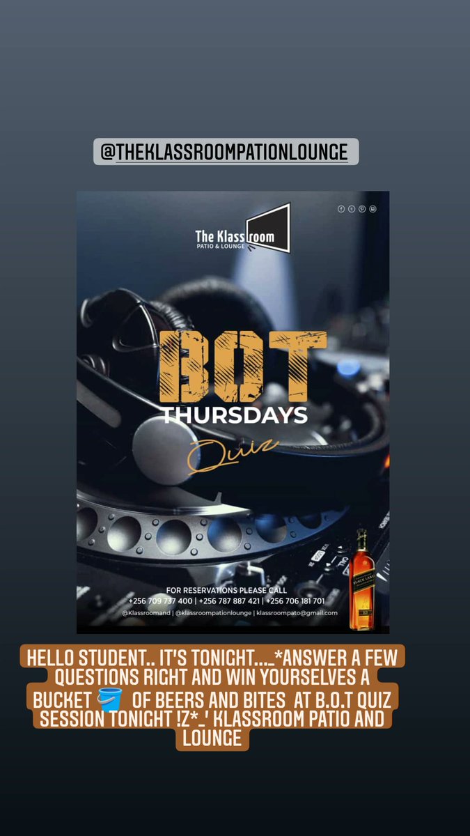 The klassroom Patio & Lounge tweet media