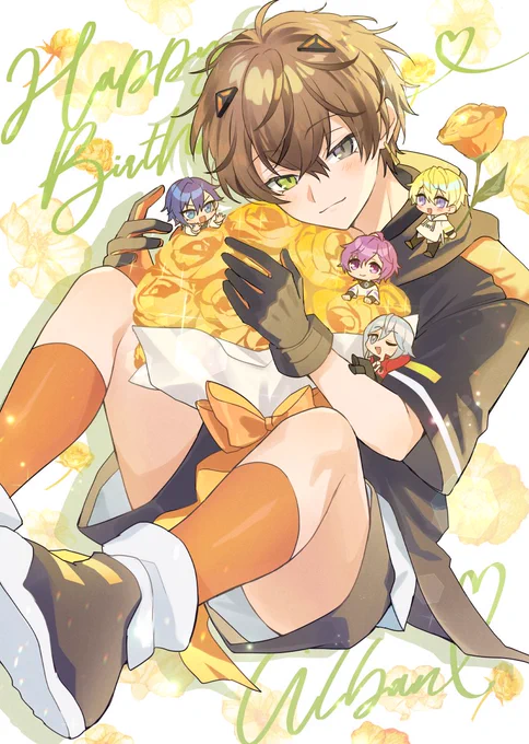 アルバーン最高!🧡Happy Birthday🎂🎉✨
#AlbanBirthday2022 #AlbanKnoxArt 