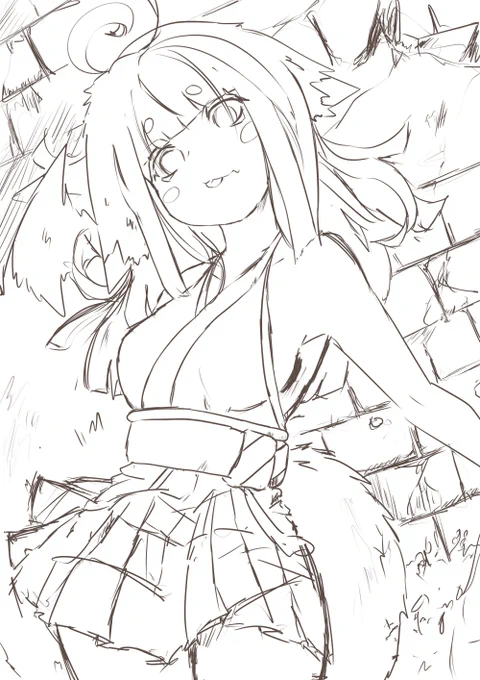 ラフイラスト🥳✨