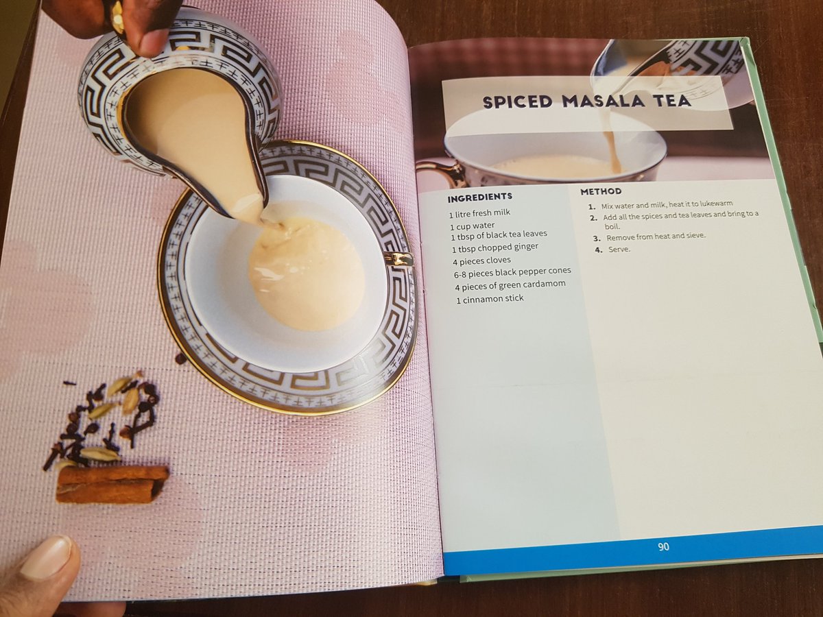 It could be as simple as making the spiced tea for yourself on a cozy evening!!

Have you got a copy for "memories at the table yet  "!?